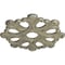 Ekena Millwork Angel Ceiling Medallion (Canopies up to 4 3/8"), 20 7/8"OD x 3 5/8"ID x 1"P, Castle Stone Crackle CM20ANCSC - alternate 4